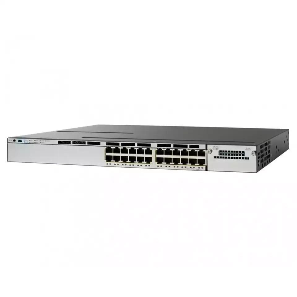 ciscos 3750-X Switch WS-C3750X-24P-E Catalyst 3750X 24 Port PoE IP Services WS-C3750X-24P-E enterprise Switch