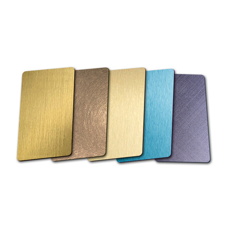 China Factory 18k Gold Pink Green Stainless Steel Gold Plate Color Stainless Steel Sheet