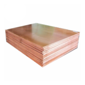 Wholesale Supplier Price 99.99% Copper Cathodes Plates 3mm 5mm 20mm Thickness T2 4x8 Copper Plate Sheets