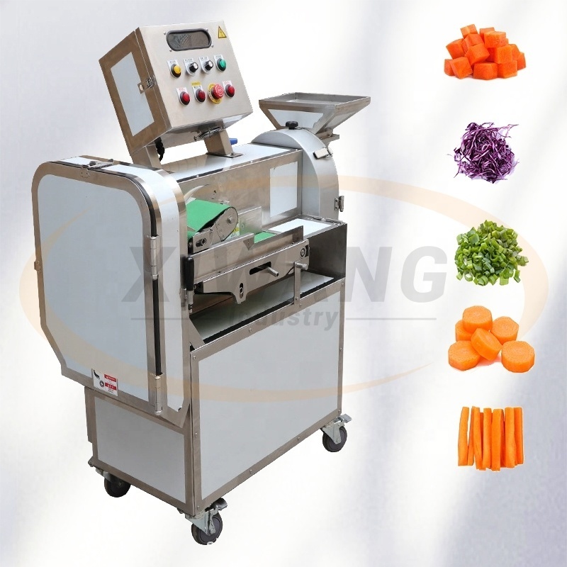 Automatic Potato Chips Making Machine French Fries Fruit Vegetable Cube Cutter Cutting Machines Vegetable Cutting Machine