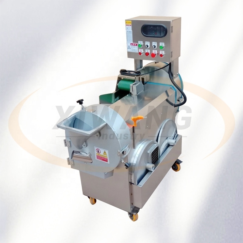 Automatic Potato Chips Making Machine French Fries Fruit Vegetable Cube Cutter Cutting Machines Vegetable Cutting Machine