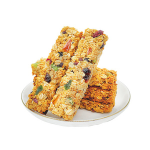 Oatmeal Crisp Protein Bars Sugar Free Baking Cookies Meal Replacement Food Wholesale