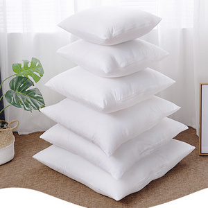 Hot Selling High Quality Square White Pillow Inserts Inner Cushion Filling Wholesale Cushion Inserts