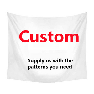 Custom Logo Printed Custom Size 3d Large Anime Home Art Decor Hanging Wall Tapestry Home Decoration For Bedroom,Living Room,Dorm