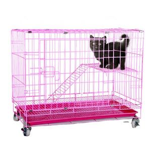 Hot Selling Designer Outdoor Stainless Steel Small Pet Cages Carriers For Sale Cat Cage Big