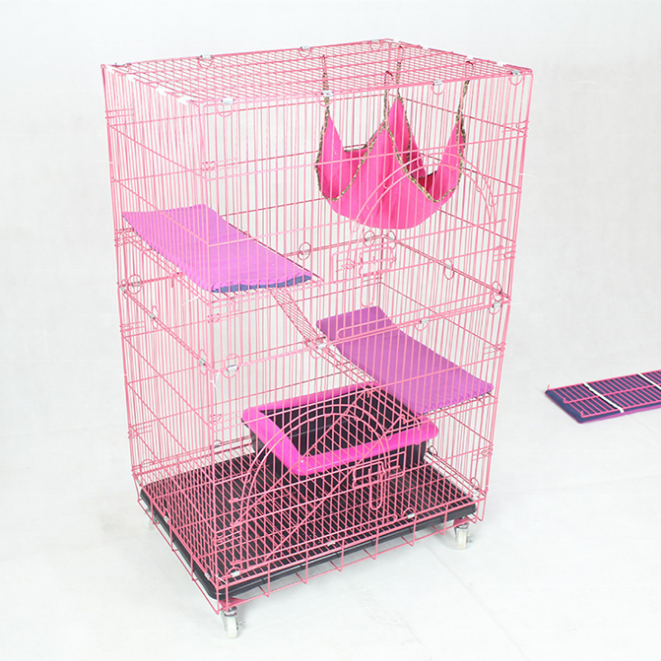 Hot Selling Designer Outdoor Stainless Steel Small Pet Cages Carriers For Sale Cat Cage Big