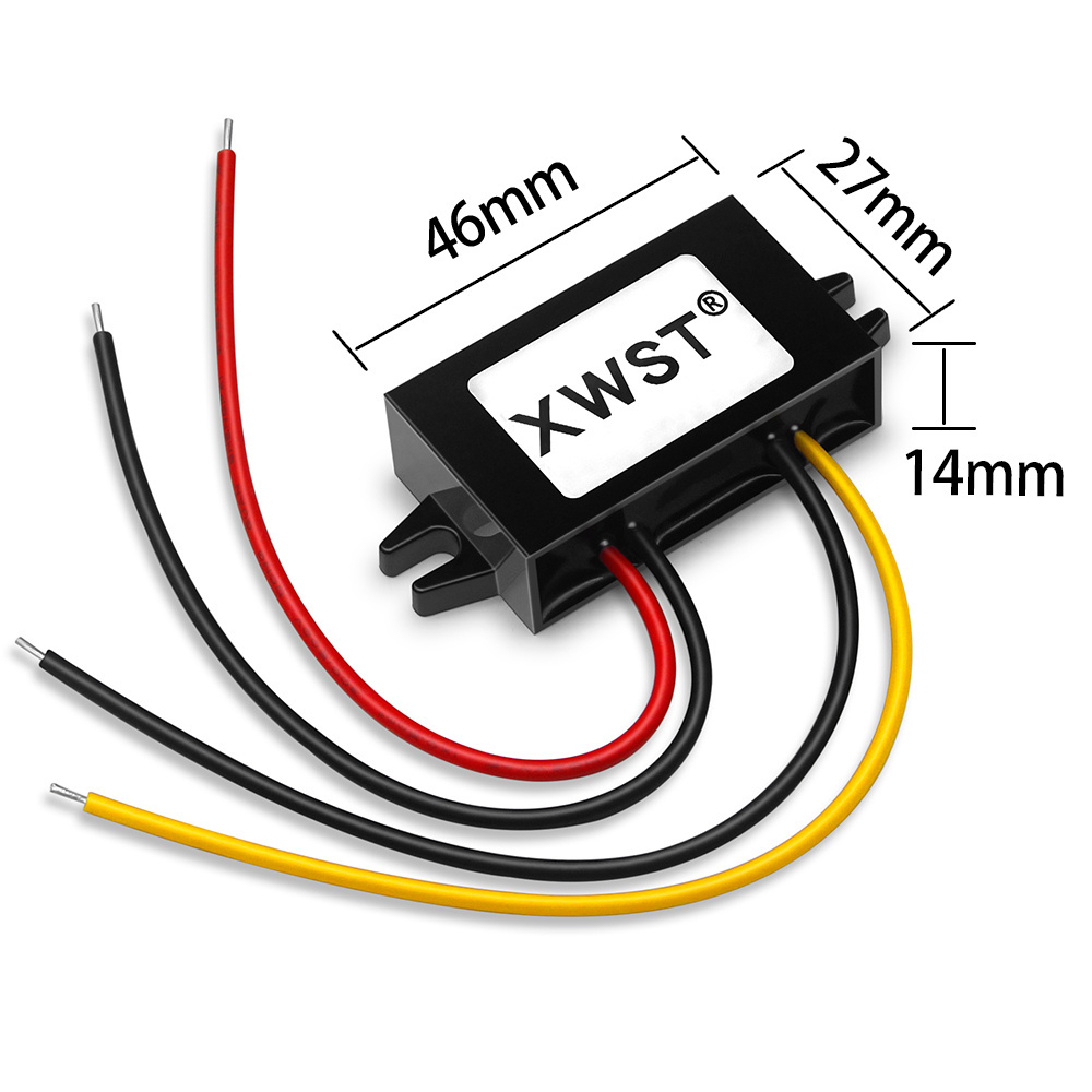 XWST Dc dc Buck Converter 12v to 3v 3.3v 4.2v 6v 7.5v 9v Step Down Power Supply 1A 2A 3A 4A 6A 10A Voltage Regulator Waterproof