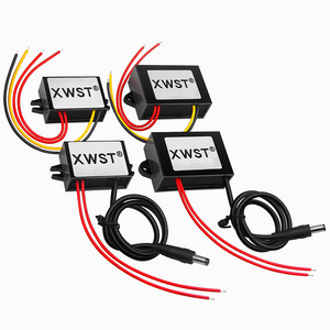 AC to DC Converter 24V36V48Vac to 5Vdc Voltage Regulator 1-5A  Step Down Transformer Module With dc Jack Waterproof