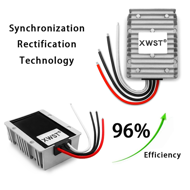 9-35V 12V TO 12.6V13.8V14.5V DC DC Car Battery Charger Constant Current 24V TO 12.6V14.5V13.8V Lead Acid Lithium Battery Charger