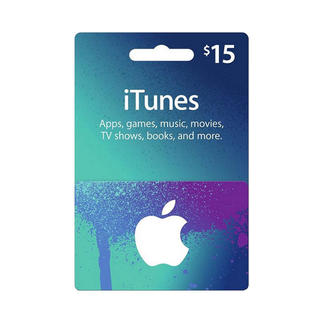 iTunes Gift Card 25 US Dollars with US Service