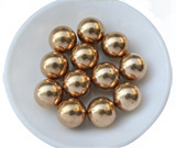 small 2mm 3mm 4mm 5mm 6mm solid brass ball sphere 12.7mm