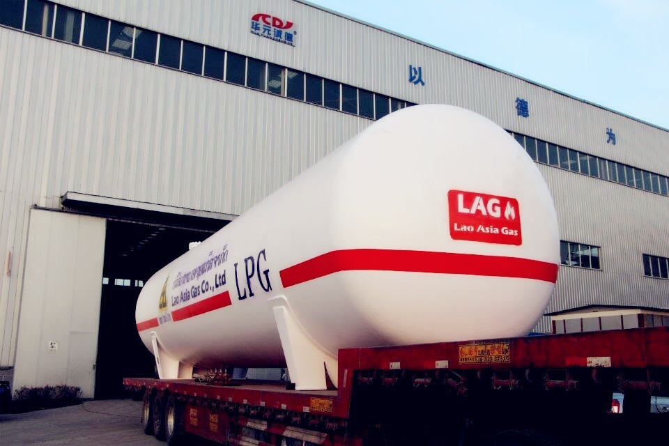 Factory Price 25000L 25m3 LPG Vapor LPG Skid station LPG Propane Gas Storage Tank For Nigeria