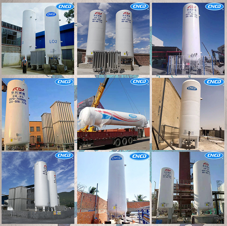 50m3 16bar perlite insulation cryogenic liquid tank liquid nitrogen bulk tank for sale