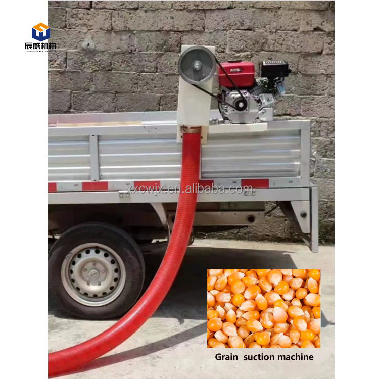 CW small home use sand corn grain suction machine powder flexible auger screw conveyor