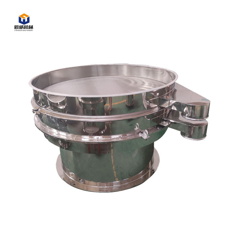 Rotary Coffee Bean powder vibrating sieve shaker/Palm oil vibrating screen sifter/Sesame seed Screening mesh Sieving Machine