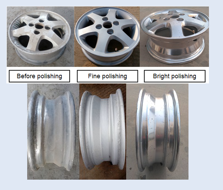 vibrating polishing machine/polishing machine for Wheel hub