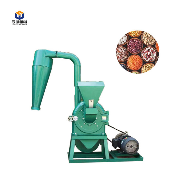 CW dry herb grinder disk mill wheat flour milling machine corn grinder cereal crusher