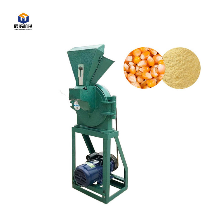 CW dry herb grinder disk mill wheat flour milling machine corn grinder cereal crusher