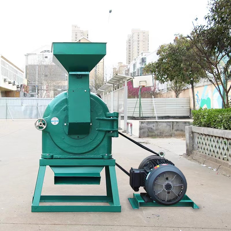 CW dry herb grinder disk mill wheat flour milling machine corn grinder cereal crusher