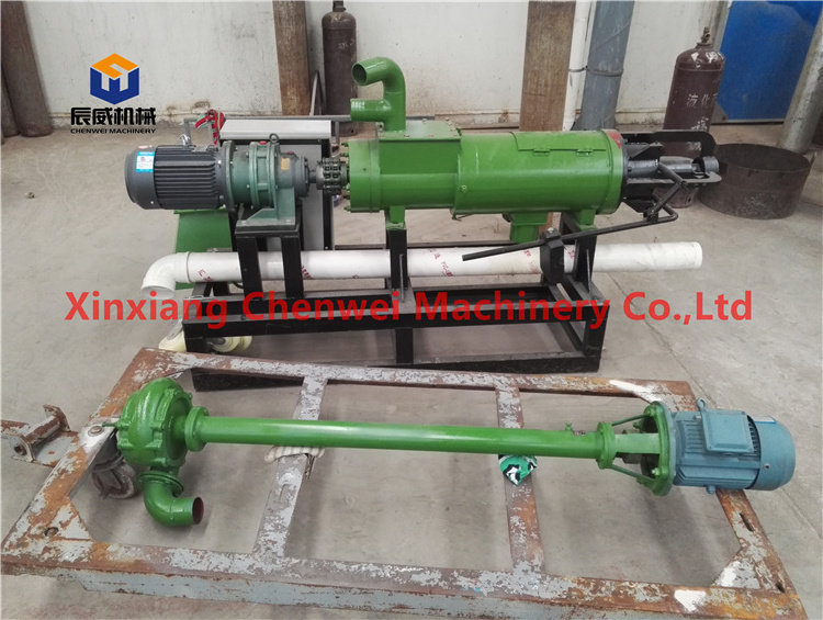 Good sale cattle manure separator sludge dewatering machine dewatering screw press