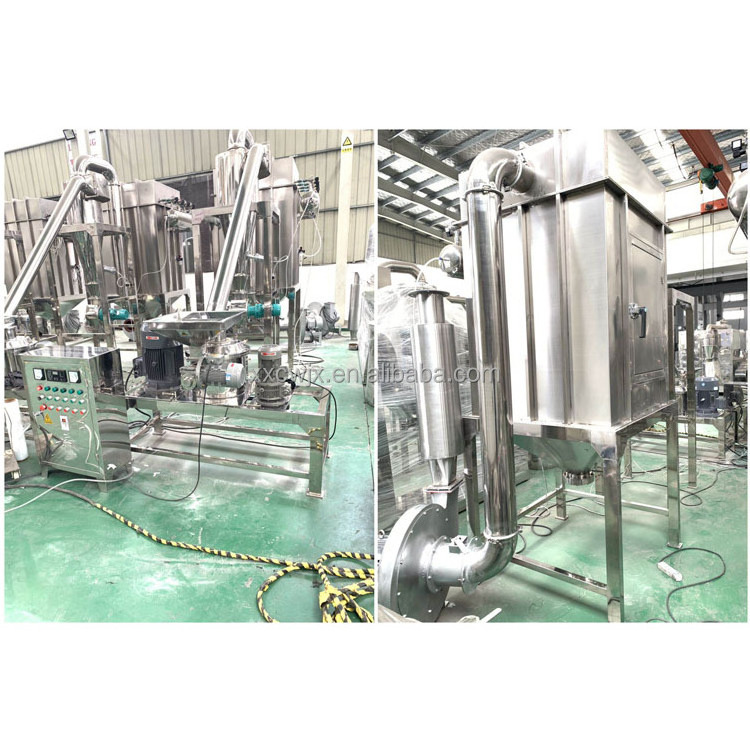 CW automatic detergent washing protein sugar salt powder making crushing ultrafine grinder machine