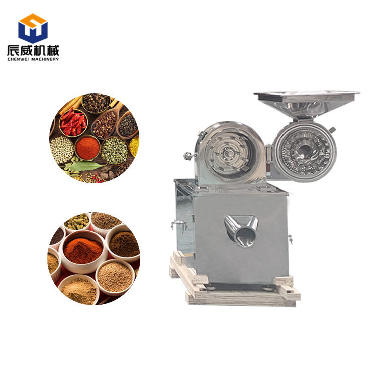 CW hemp leaves seeds herbs spice chili powder pin mill pulverizer grinding grinder crushing machine for Thailand