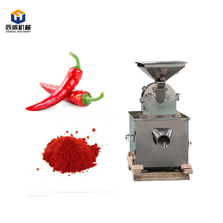 CW hemp leaves seeds herbs spice chili powder pin mill pulverizer grinding grinder crushing machine for Thailand