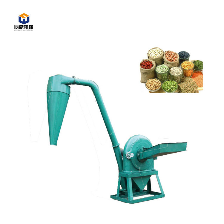 CW dry herb grinder disk mill wheat flour milling machine corn grinder cereal crusher