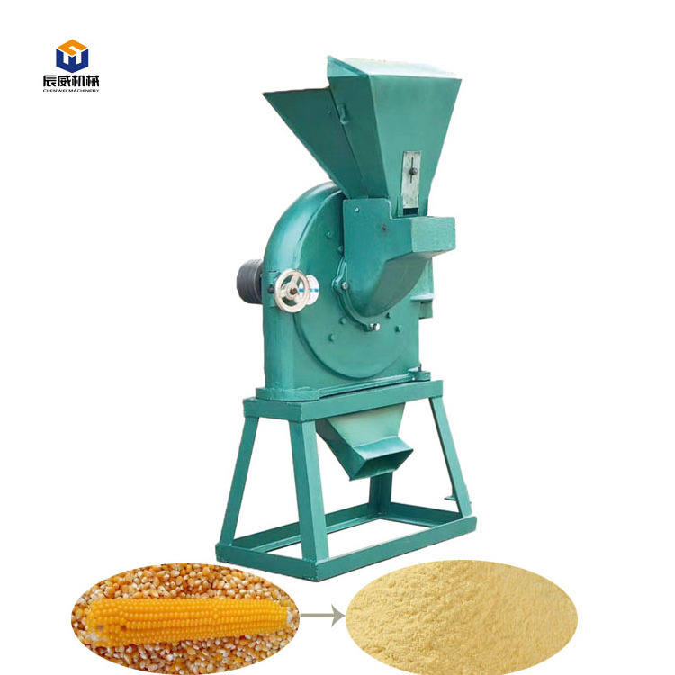 CW dry herb grinder disk mill wheat flour milling machine corn grinder cereal crusher