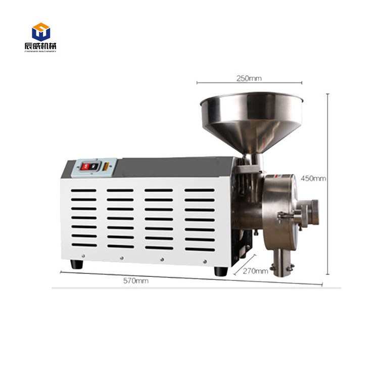 industrial mini flour mill machine spice grinding machines for small food crusher