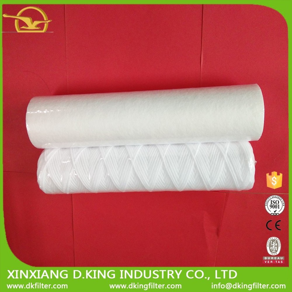 0.1 0.2 1 5 micron 10 inch pp melt blown water filter cartridge