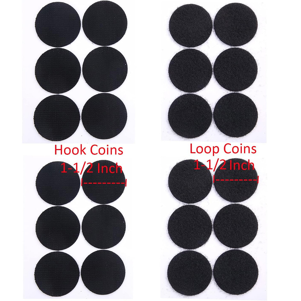 Self Adhesive Back Glue Dots Circle Tape Logo Adhesive Dots Tape Hook And Loop Sticker Dots