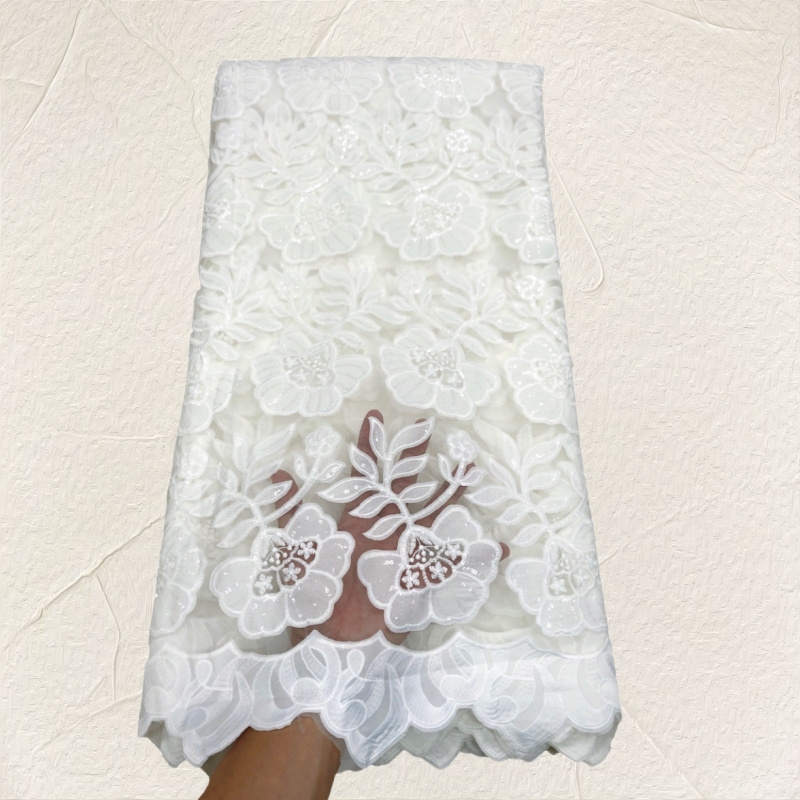 affinity price swiss lace fabric african swiss voile nigerian flower embroidery tulle fabric for wedding evening dress