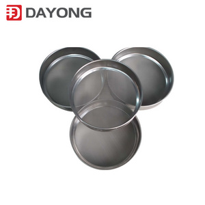 Diameter 200mm Stainless Steel Perforated 0.5mm 0.6mm 1mm 2mm 3mm 4m 5mm Round Hole Test Sieve