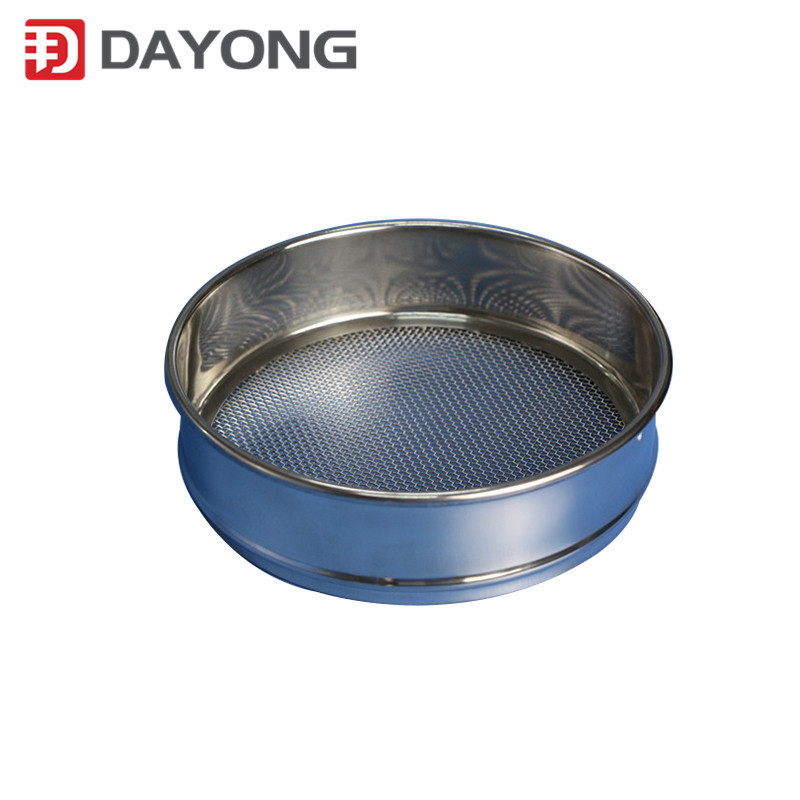 Diameter 200mm Stainless Steel Perforated 0.5mm 0.6mm 1mm 2mm 3mm 4m 5mm Round Hole Test Sieve