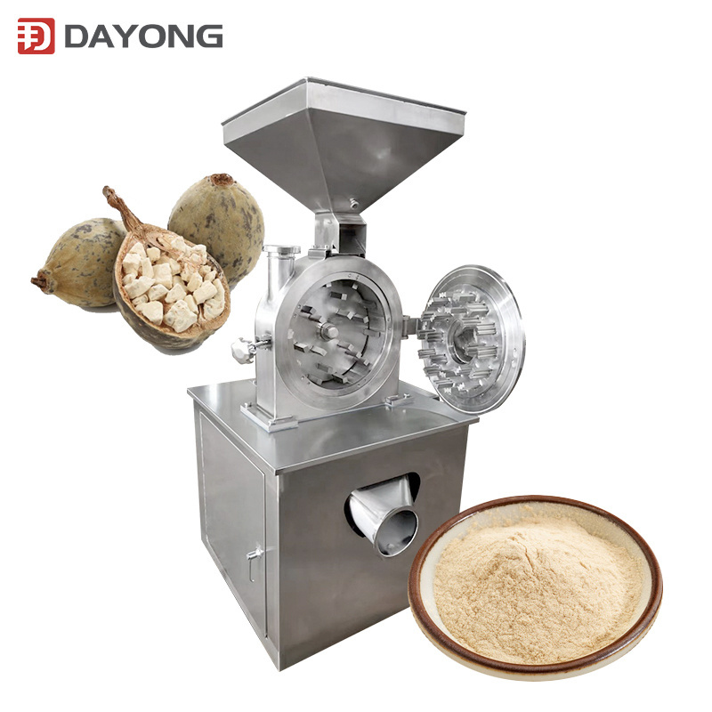 stock available machine mushroom wood grinder pulverizer for charcoal