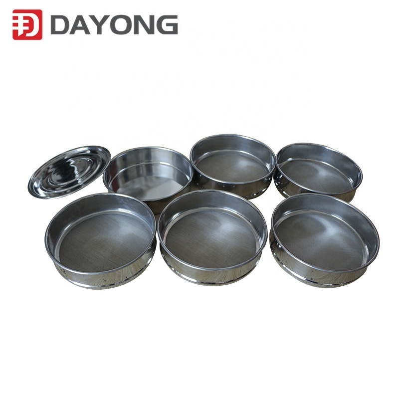 Standard 200 Mm All Stainless Steel 304 Test Shaker Sieves