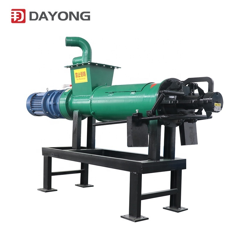 Food Waste Cow Dung Sulphite Pulp Dewatering Chicken Manure Extrude Dryer Dewatering Machine In Other Farm Machine