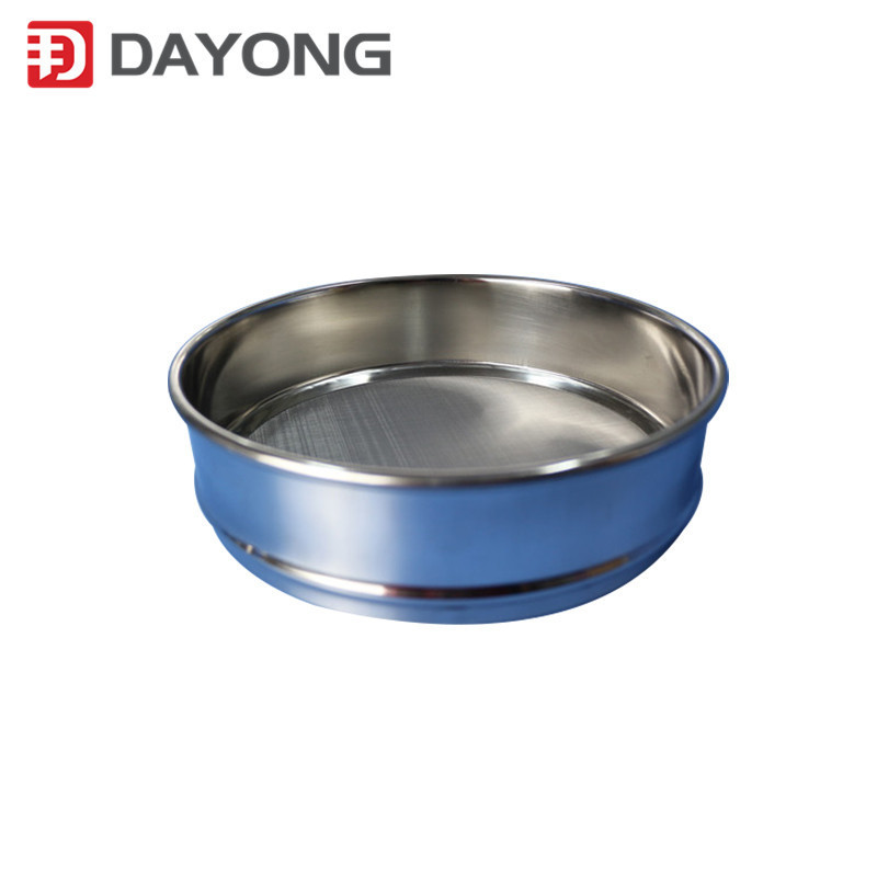 Diameter 200mm Stainless Steel Perforated 0.5mm 0.6mm 1mm 2mm 3mm 4m 5mm Round Hole Test Sieve