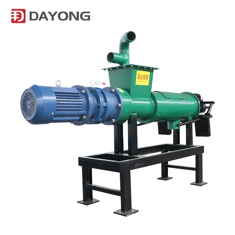 Food Waste Cow Dung Sulphite Pulp Dewatering Chicken Manure Extrude Dryer Dewatering Machine In Other Farm Machine