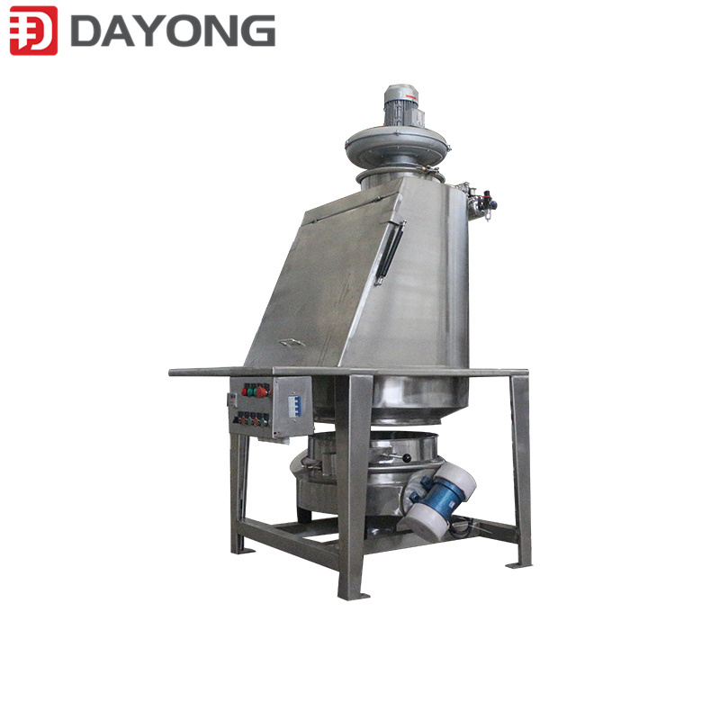 Combination Bulk Bag Unloader Manual Dumping Feeding Station