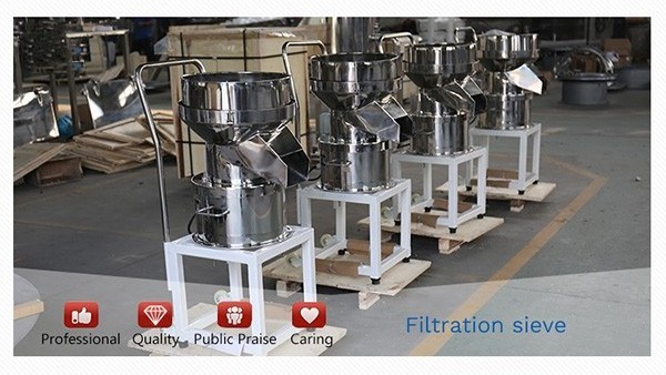 best selling flour vibro sifter electric vibrating sieving filter machine for pollen screening