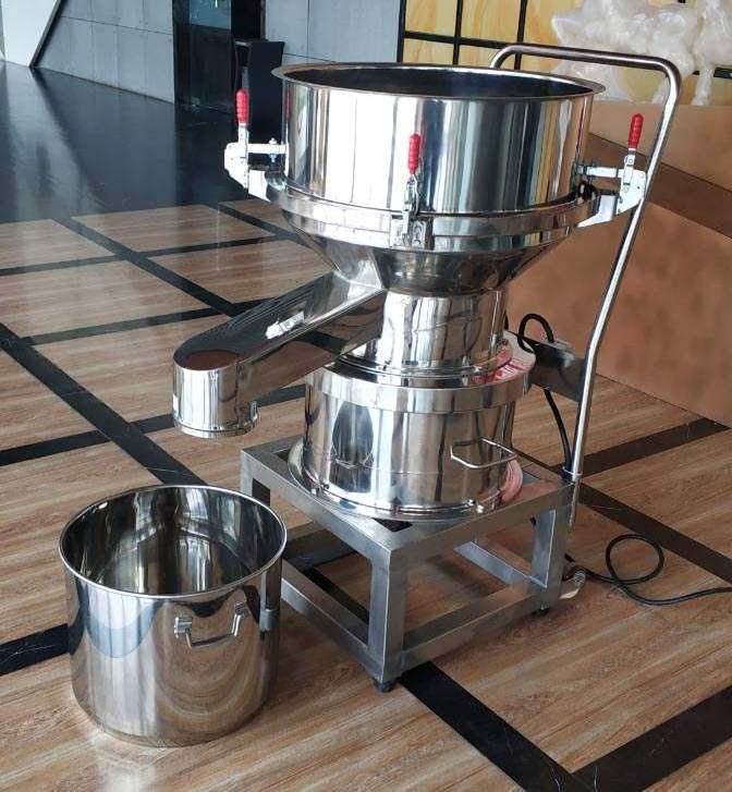 best selling flour vibro sifter electric vibrating sieving filter machine for pollen screening