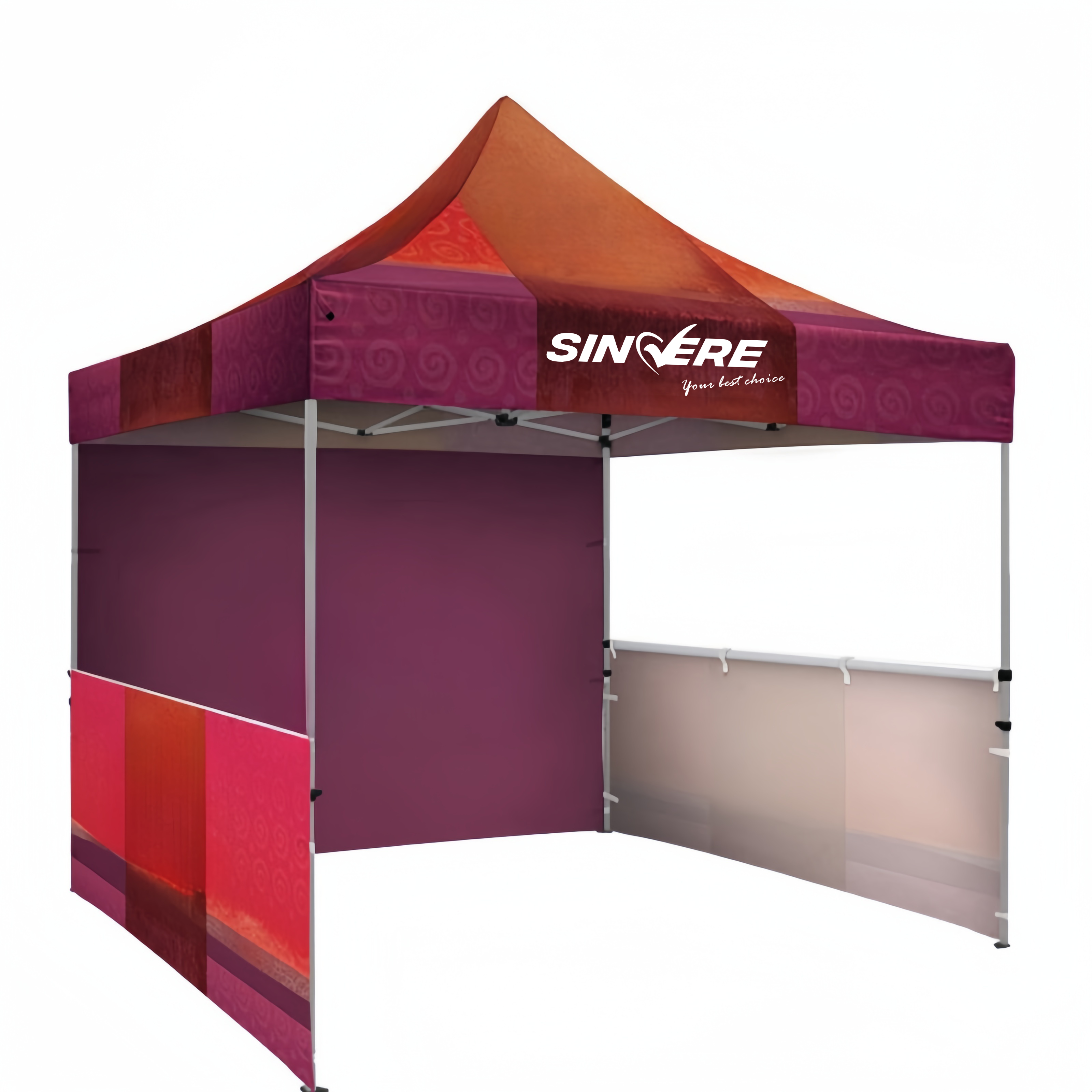 Advertising Logo Outdoor Aluminum 10 x 10 Canopy Tent Exhibition Event Marquee Gazebos Canopy Pop Up Custom Printed Tents