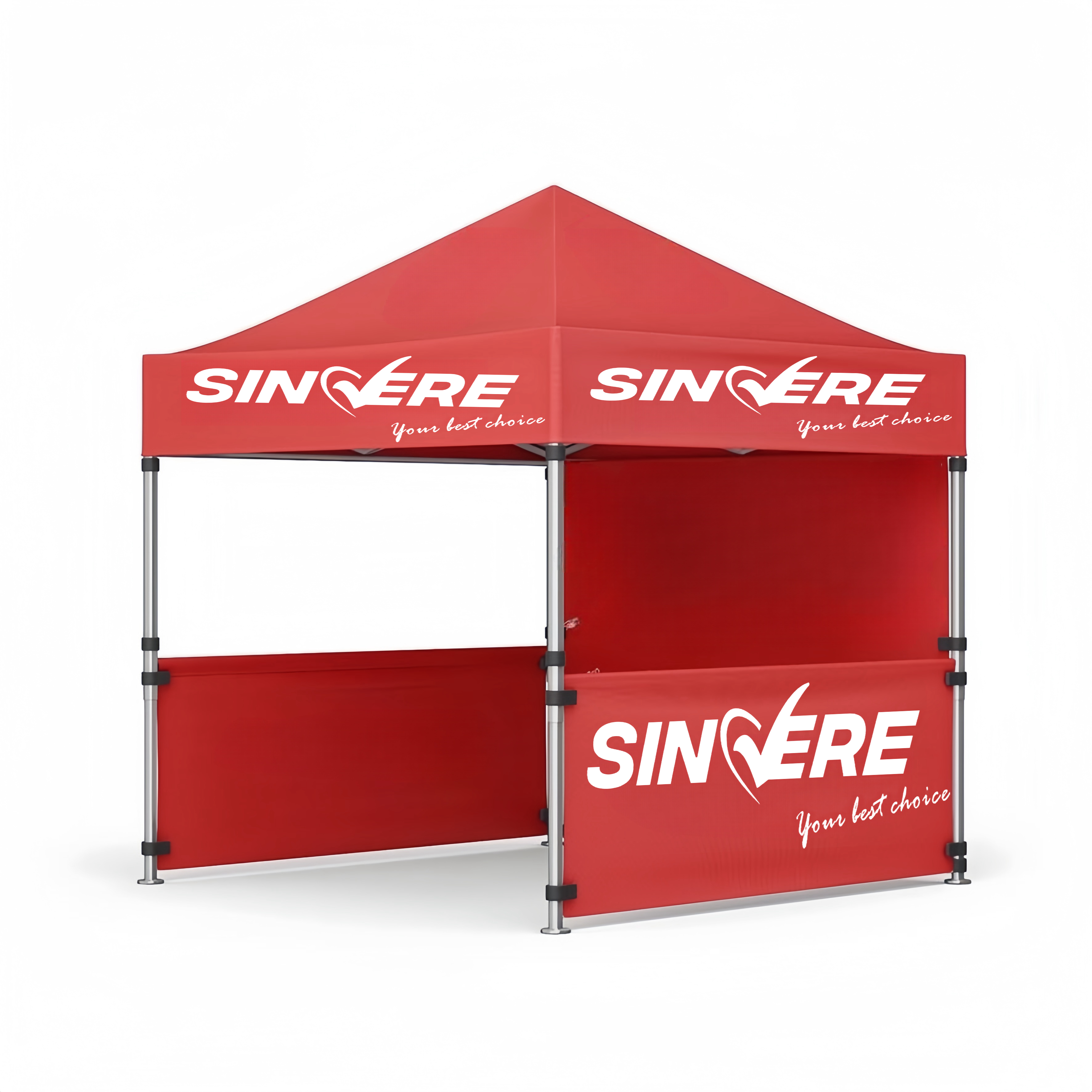 Custom Design Folding Tents Trade Show Tent 10X10 Pop Up Market Advertising Outdoor Gazebo Canopy Tent