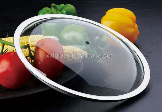 Tempered  glass lid for Pots and Pans Non-Stick Cookware Set Pan Lid Cover with pot lid  knob  handle