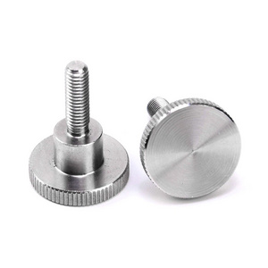 Knob Screws Stainless Steel Knurled Head Thumb Screw Shoulder Thumb Screws