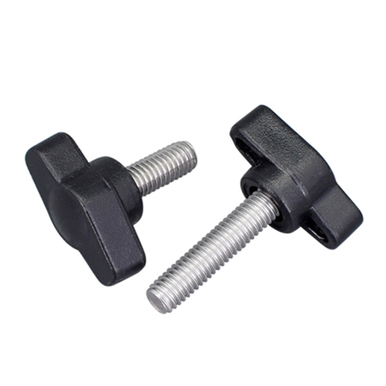 Customized Bakelite T-Type 1/4 20 plastic Thumb Screw