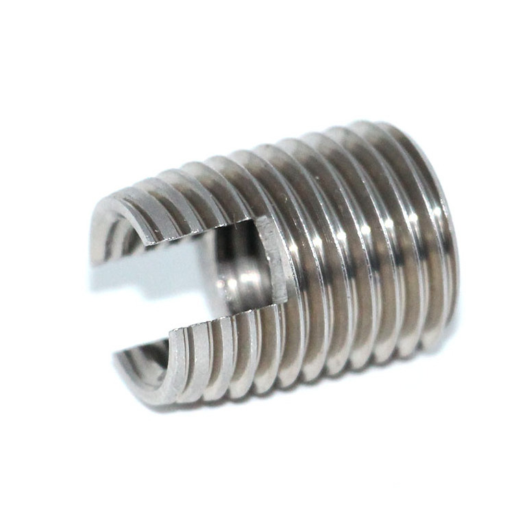 Hot Selling Tapping Screw Sleeve 302 303 Stainless Steel Slotted Tapping Screw Sleeve thread insert