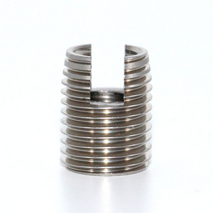 Hot Selling Tapping Screw Sleeve 302 303 Stainless Steel Slotted Tapping Screw Sleeve thread insert